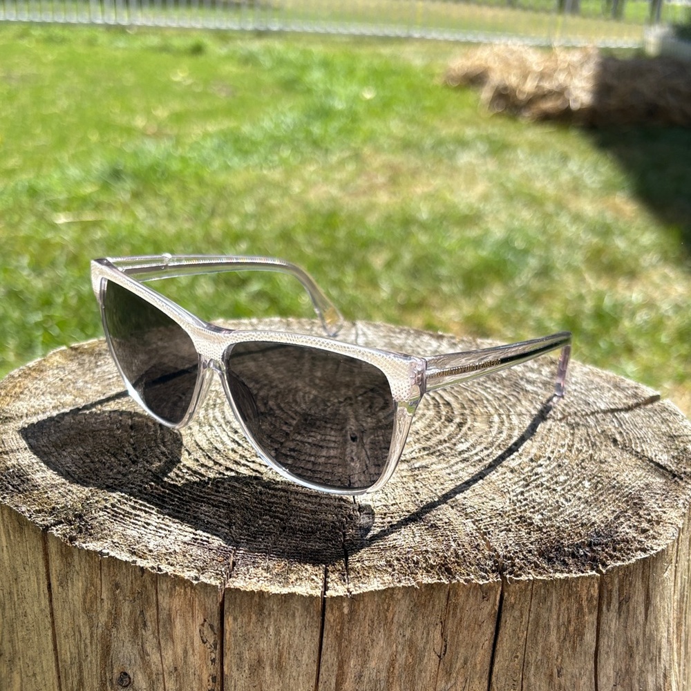 Diane von Furstenberg Stylish Silver Sunglasses